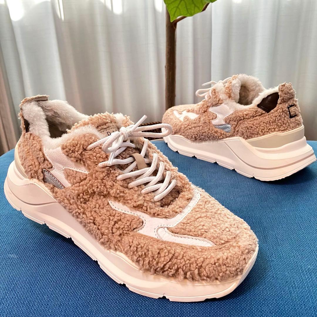 D.A.T.E FUGA デイト フーガ テディーベア ボア EU38