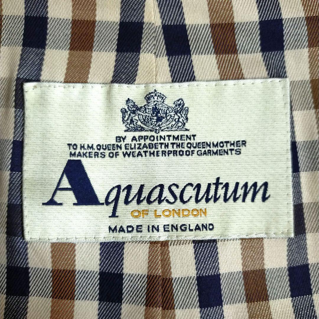 アクアスキュータム トレンチコート　XL