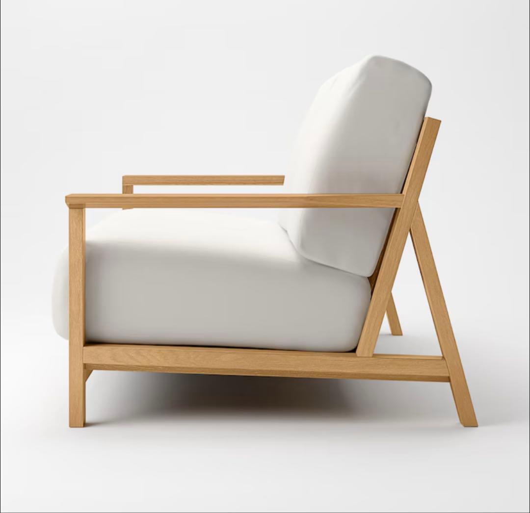 無印良品　ソファ本体木製フレーム　2.5シーター