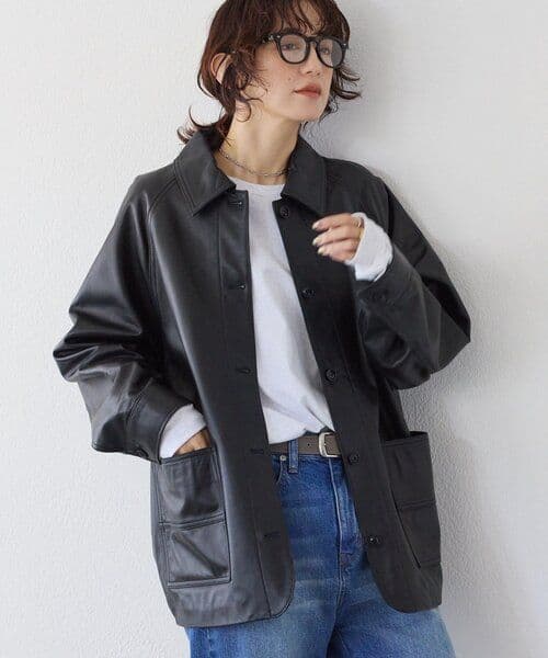 RIVE DROITE　MONN.:.(モン)　レザージャケット