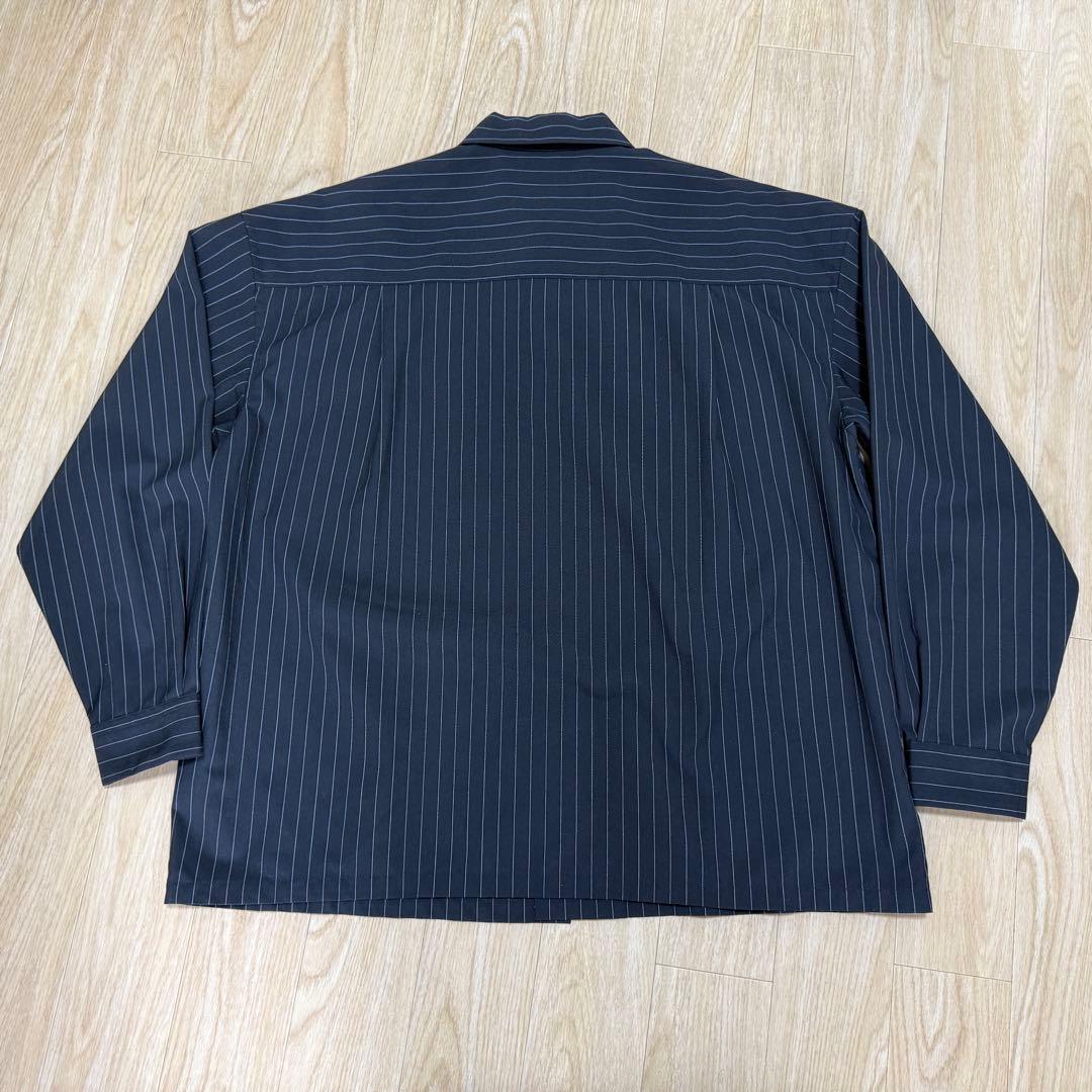 【美品】COOTIE オープンカラーシャツ ストライプ サイズM