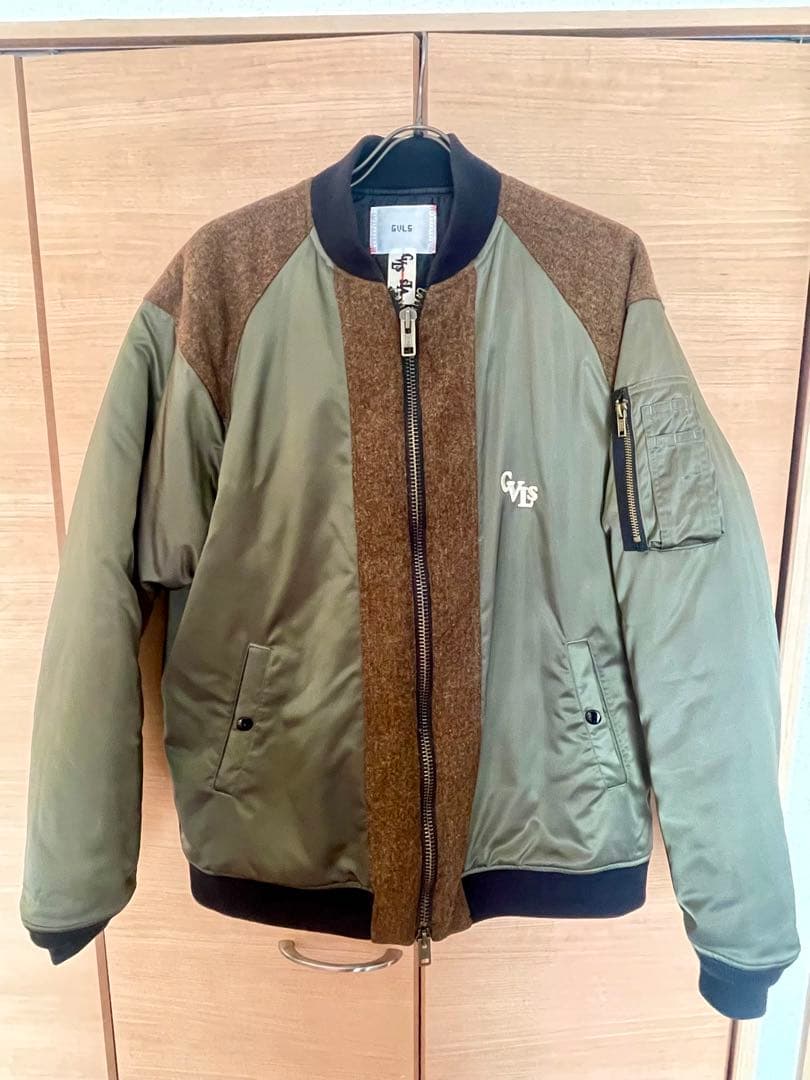 GAVIAL MA-1ジャケット オリーブグリーン