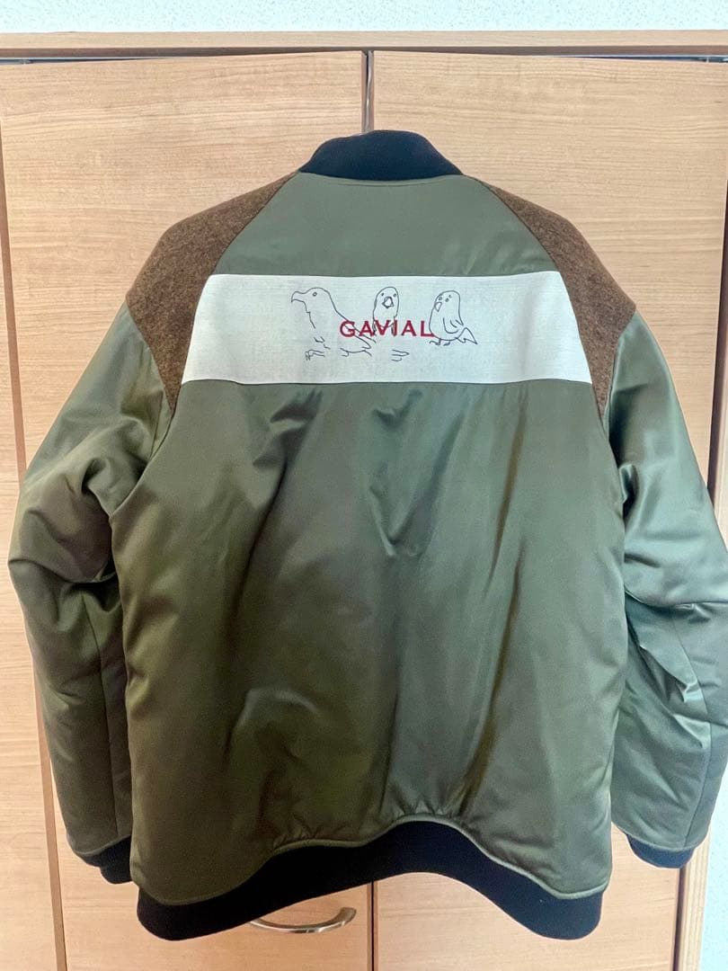 GAVIAL MA-1ジャケット オリーブグリーン