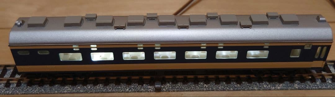 【美品,希少】TOMIX 国鉄581系特急電車 月光号フル編成 ライトユニット付