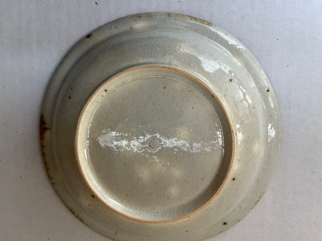 市野吉記さん　コウホ窯　プレート皿　2枚