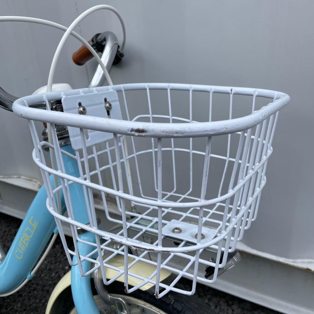 美品 子供用自転車 14インチ 身長95-114cm カゴ付 定価2万円
