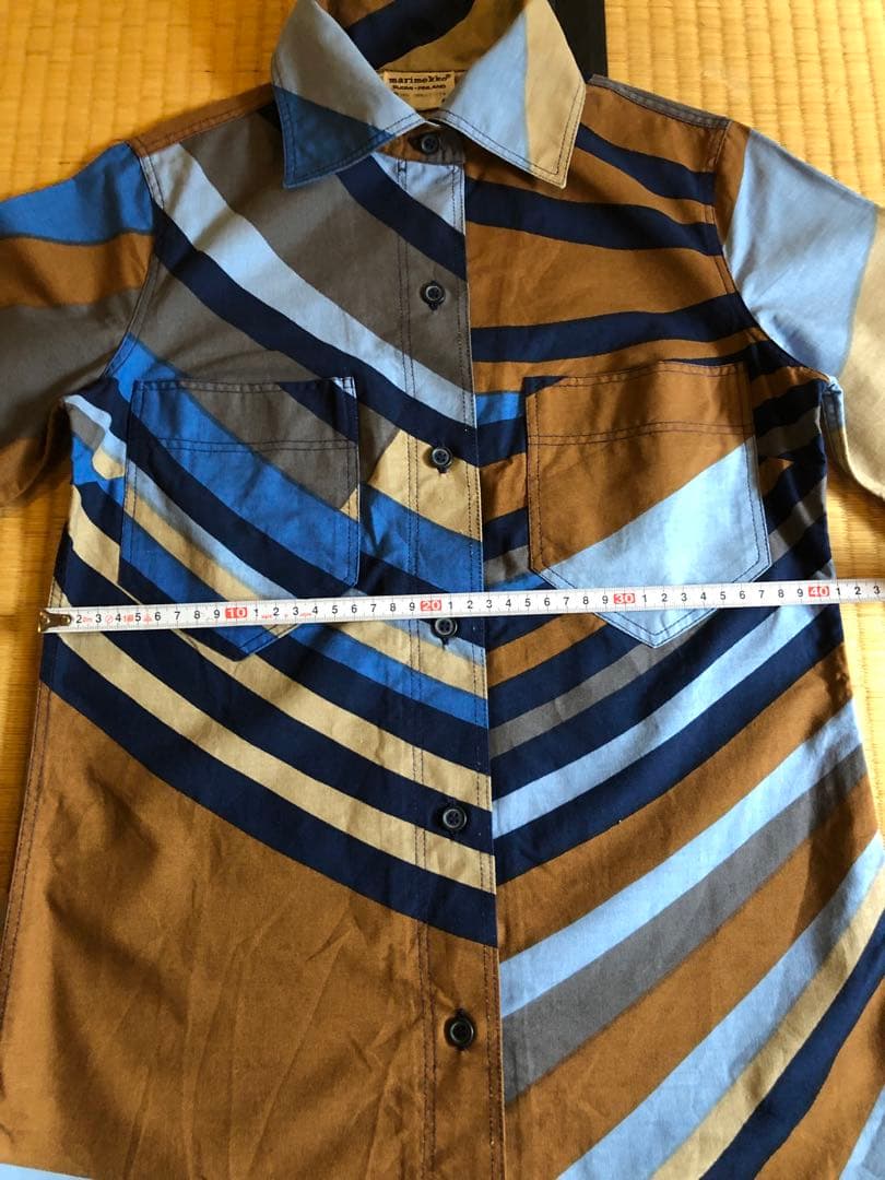 マリメッコ　ビンテージシャツ　1974 サイズ34 6