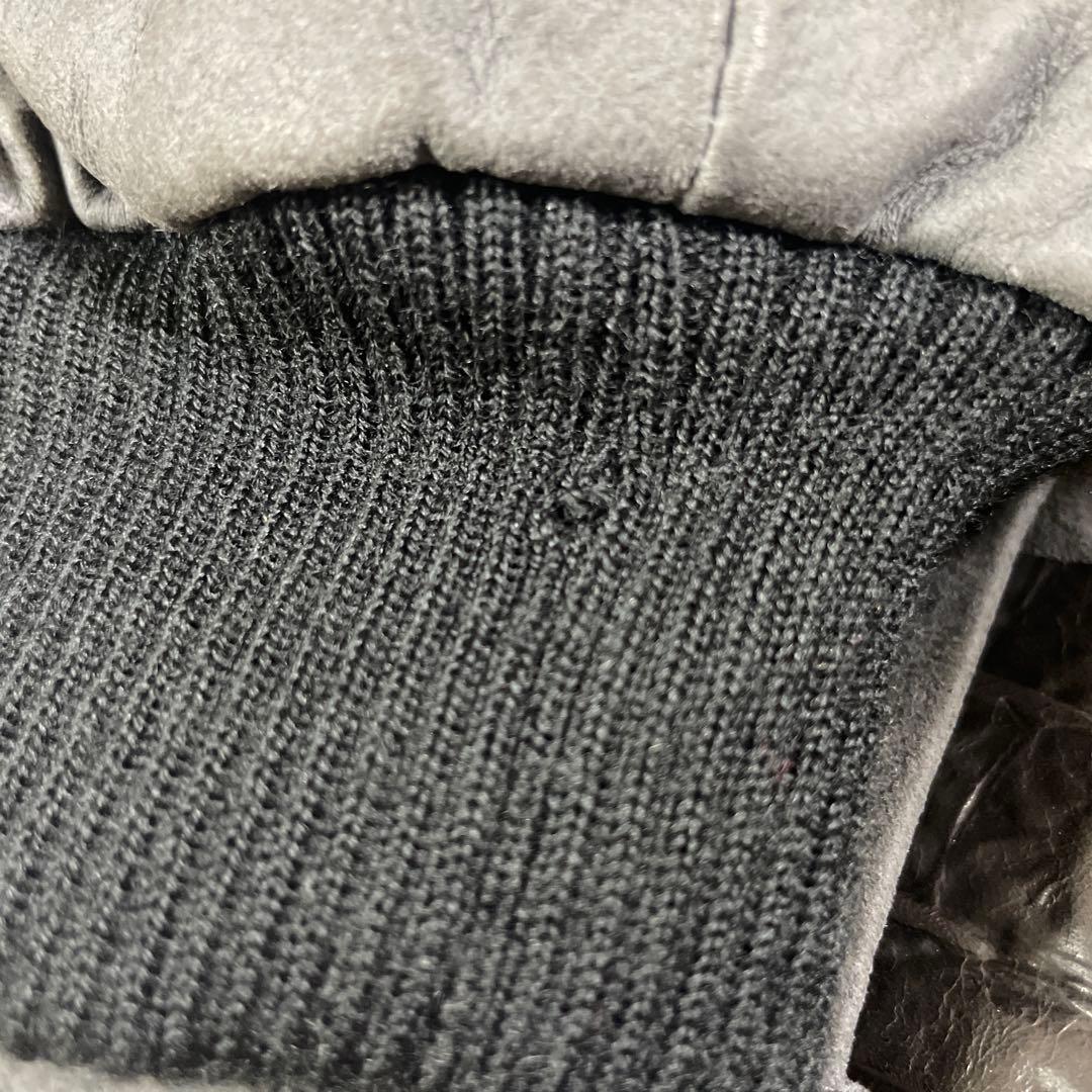 ユーロヴィンテージ　ペッカリー　レザージャケット　ririジップ　イタリア製