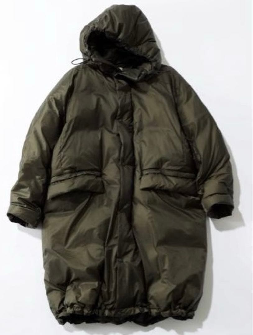 【未使用】レミレリーフ ロングダウンカーキS 徳原文子✕REMI RELIEF