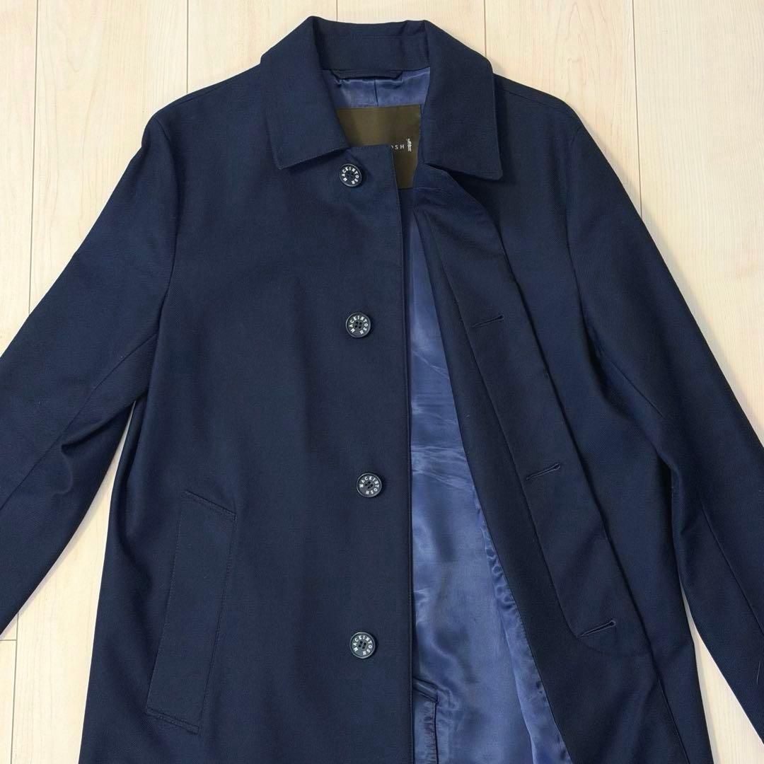 Mackintosh DUNKELDネイビー ステンカラーコート