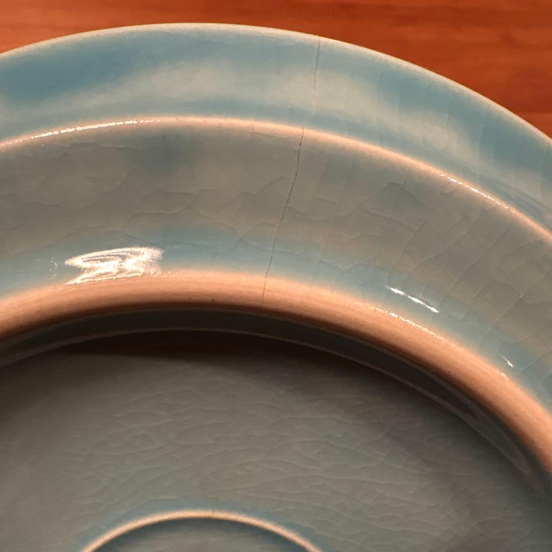 クイストゴー　コーディアルパレット　ターコイズ　17cm ケーキプレート