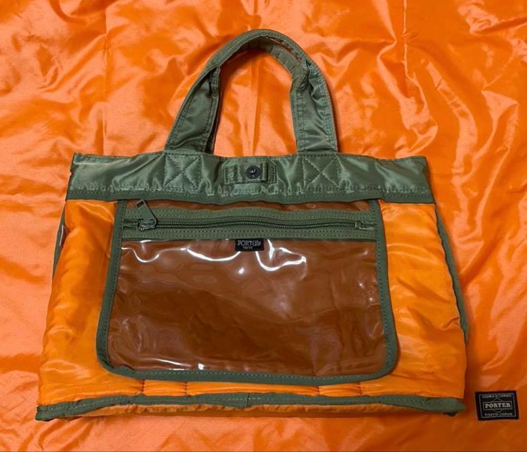 PORTER ポーター タンカートートバッグ 希少色セージグリーン