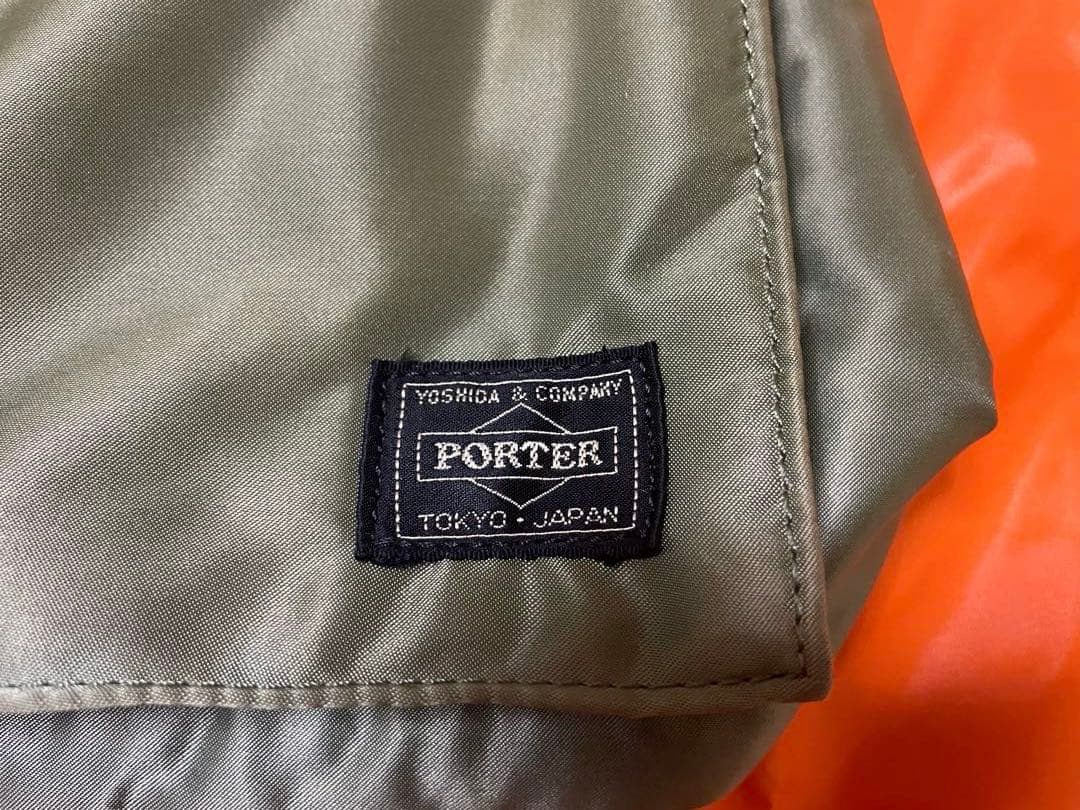 PORTER ポーター タンカートートバッグ 希少色セージグリーン
