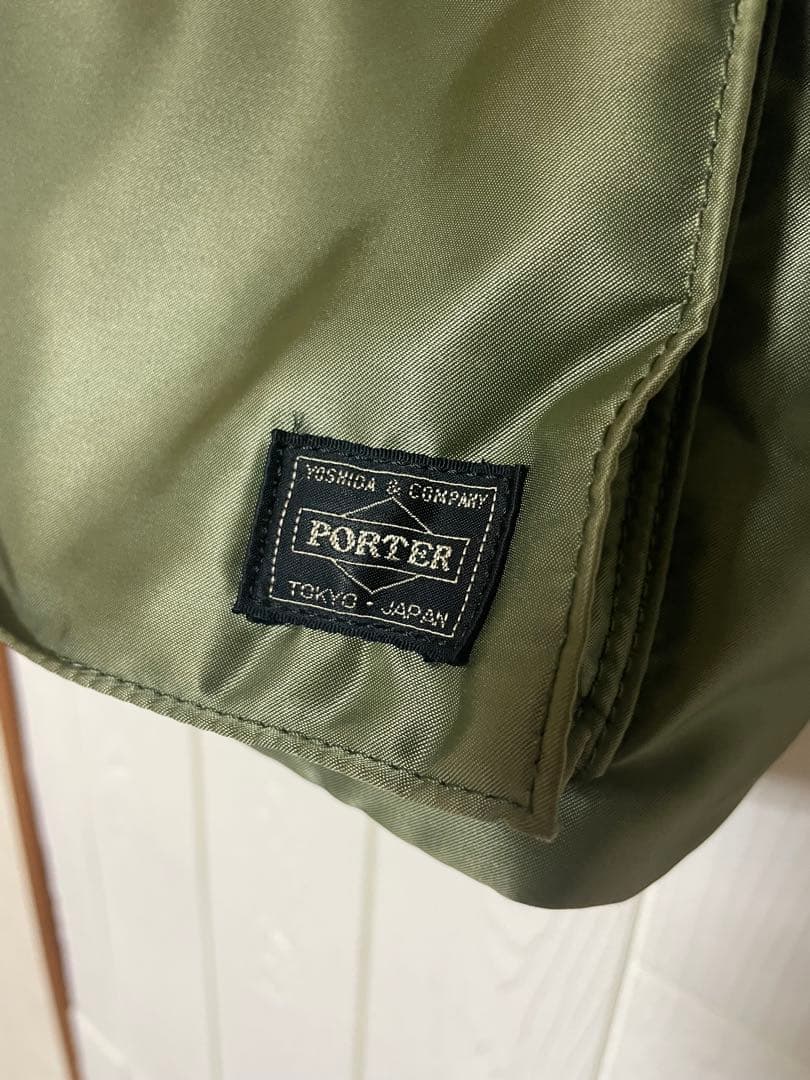 PORTER ポーター タンカートートバッグ 希少色セージグリーン
