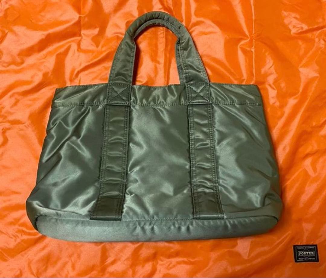 PORTER ポーター タンカートートバッグ 希少色セージグリーン
