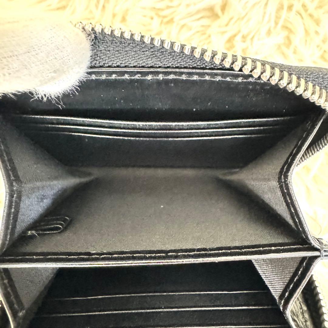 ペッレモルビダ ケース バルカ ラウンドファスナー レザー 黒