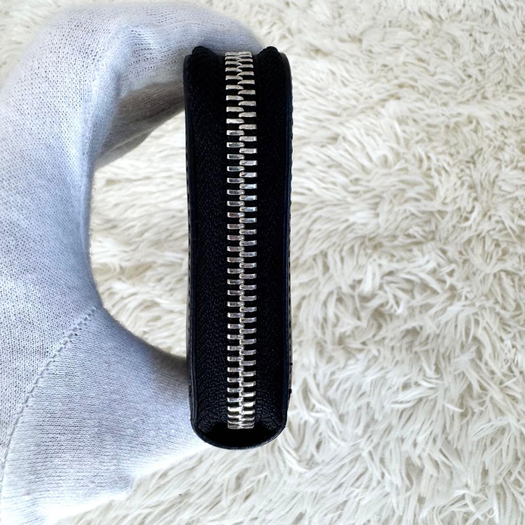 ペッレモルビダ ケース バルカ ラウンドファスナー レザー 黒