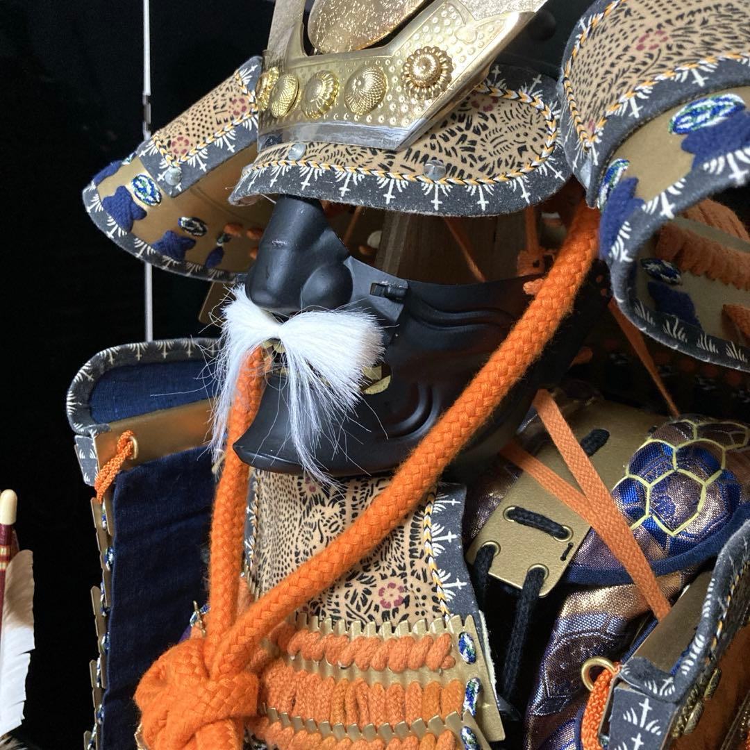 鎧兜のみ　稚児等身大鎧兜　五月人形　稚児鎧兜　着用鎧兜　景光作　1