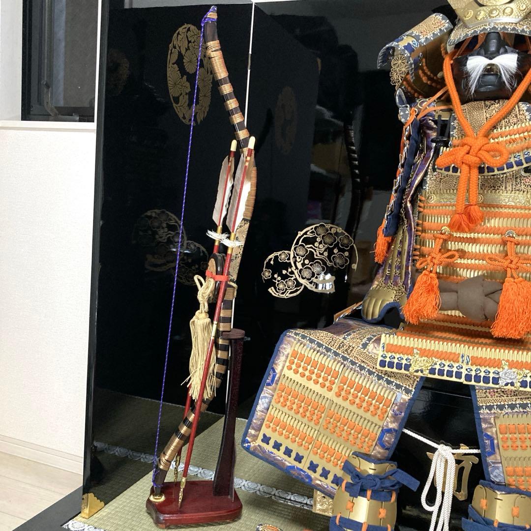 鎧兜のみ　稚児等身大鎧兜　五月人形　稚児鎧兜　着用鎧兜　景光作　1