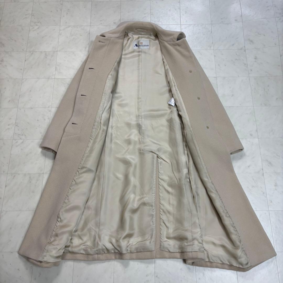 Aquascutum★美品★アンゴラウールロングコート