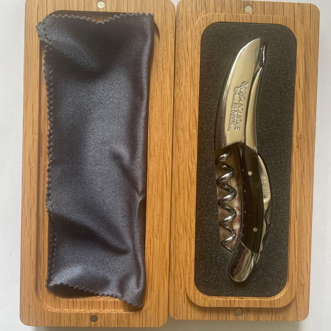 Laguiole en Aubrac バッファロー ソムリエナイフ