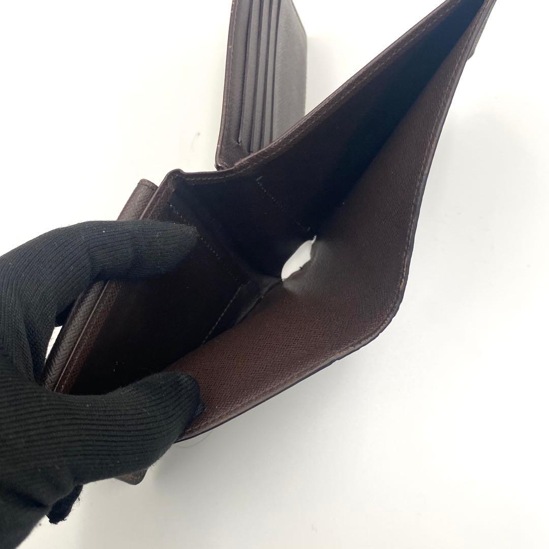 ルイヴィトン ダミエ ダミエ柄 ポルトフォイユ フロリン メンズ 二つ折り財布