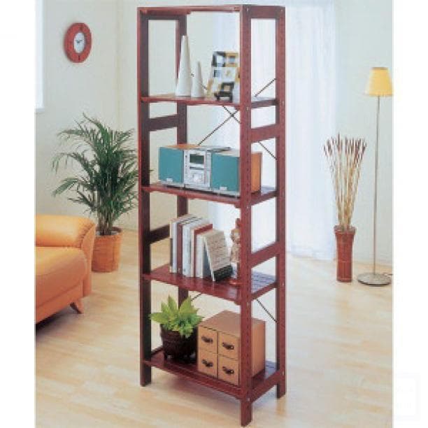 ウッドラック★5段★収納★おしゃれ★シンプル★木製