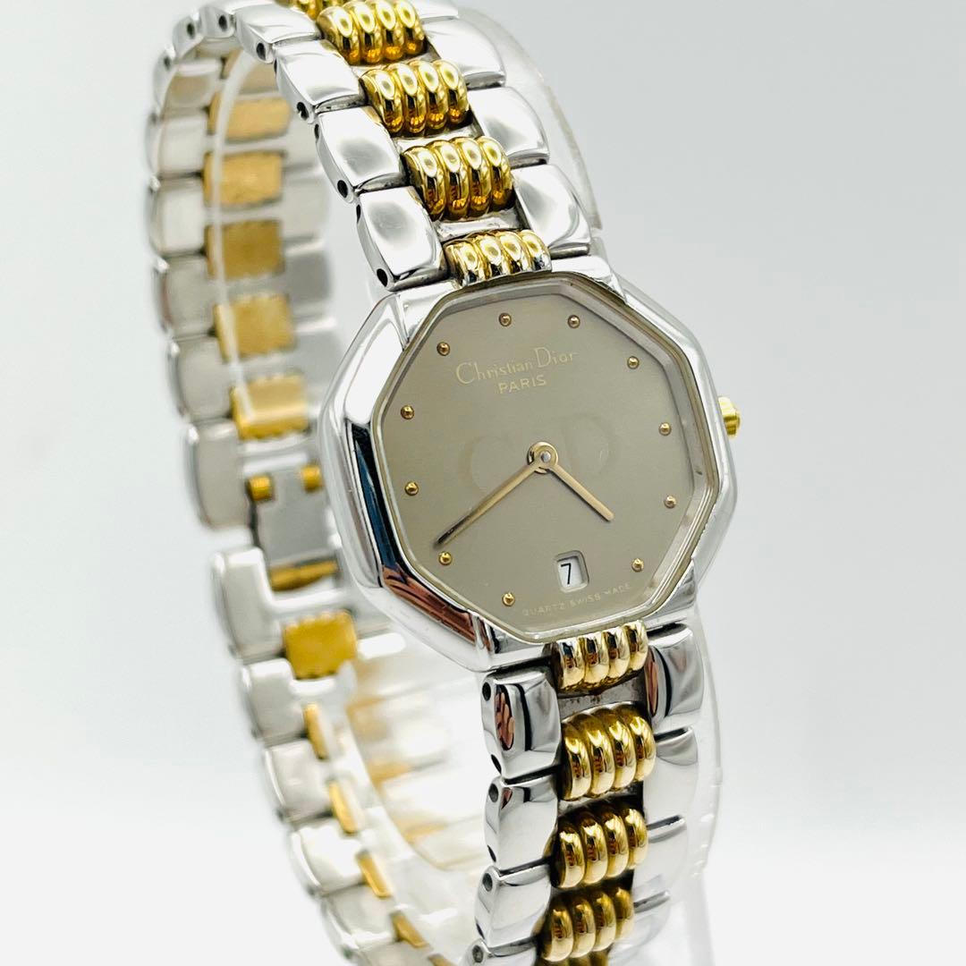 ChristianDior レディース時計/オクタゴンコンビベルト DEPOSE