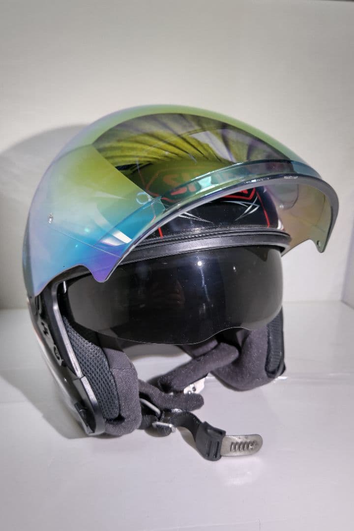SHOEI J-Cruiseジェットヘルメット ミラーシールド付きLサイズ