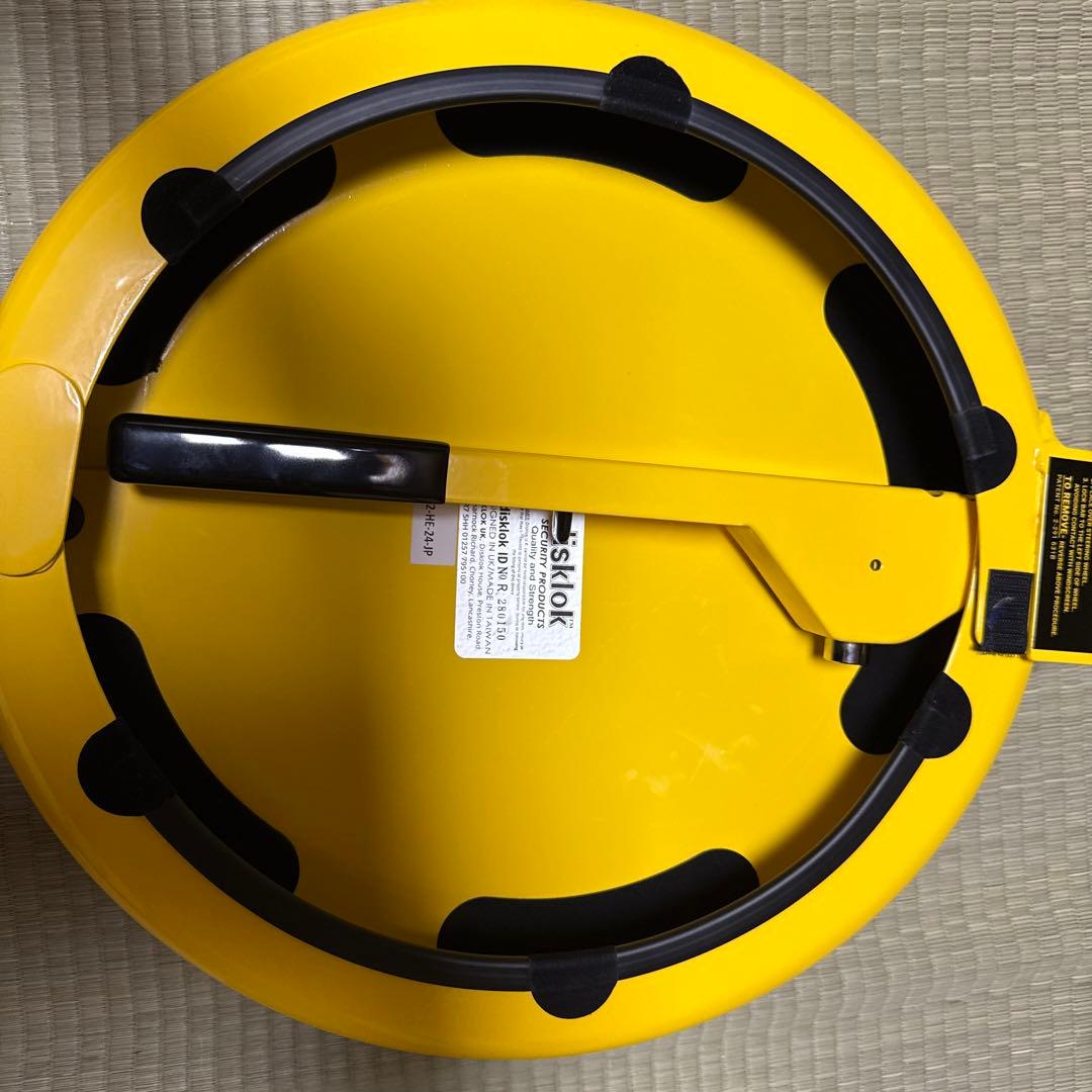 イエロー　disklok、39-41.5cm