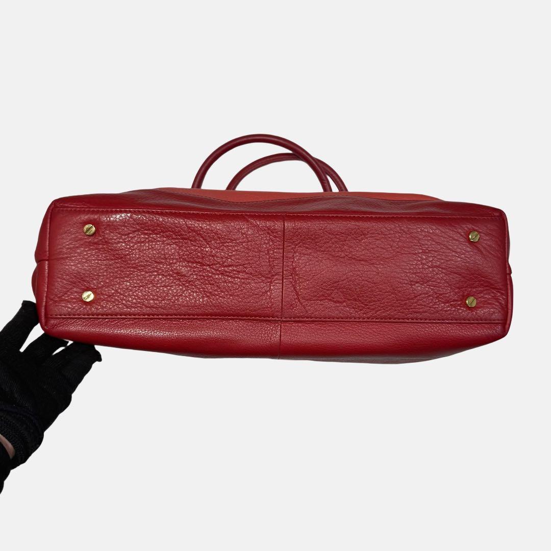 美品✨TORY BURCH トリーバーチ　デカロゴ　トートバッグ　大容量