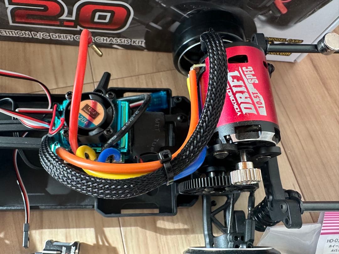 Yokomo RD 2.0 RWD ドリフトカー シャーシキット　メカ付き