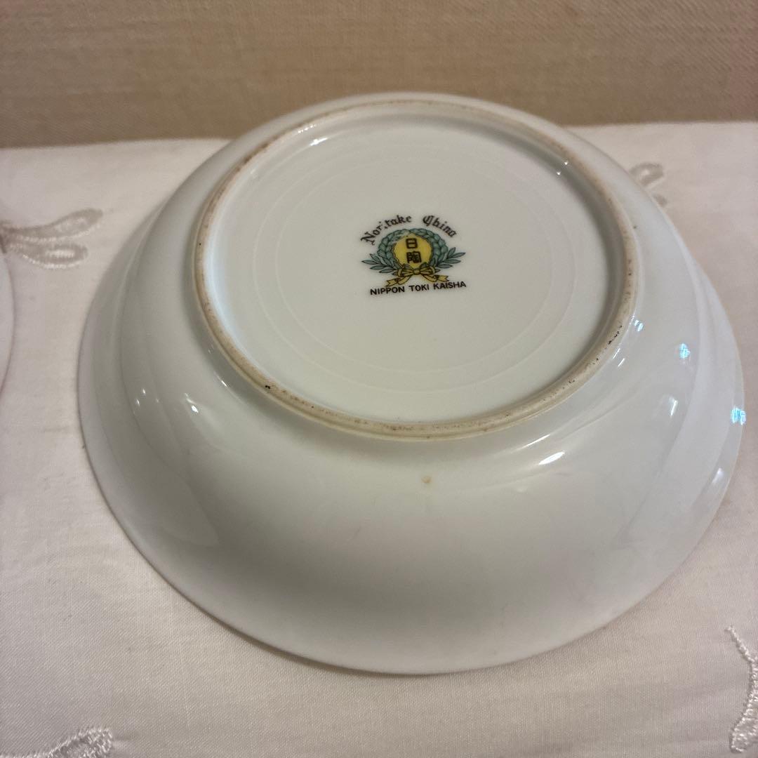 オールドノリタケ　昭和中期　小皿4枚セット　(プレート　洋食器)