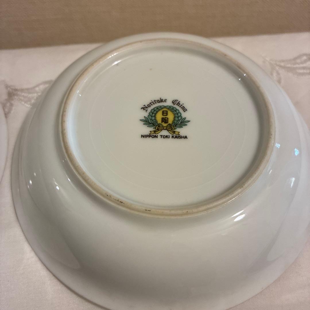 オールドノリタケ　昭和中期　小皿4枚セット　(プレート　洋食器)