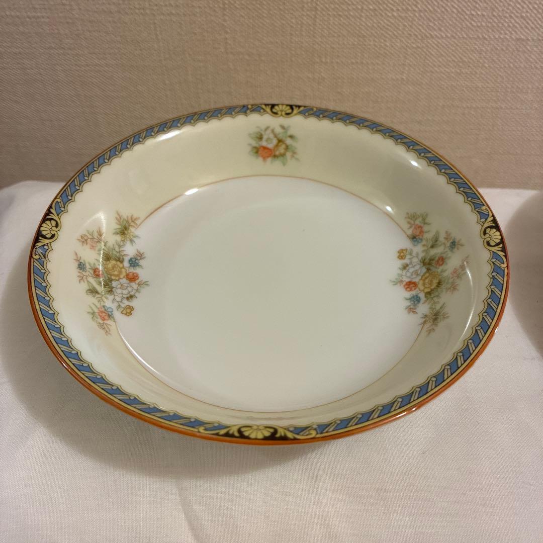 オールドノリタケ　昭和中期　小皿4枚セット　(プレート　洋食器)