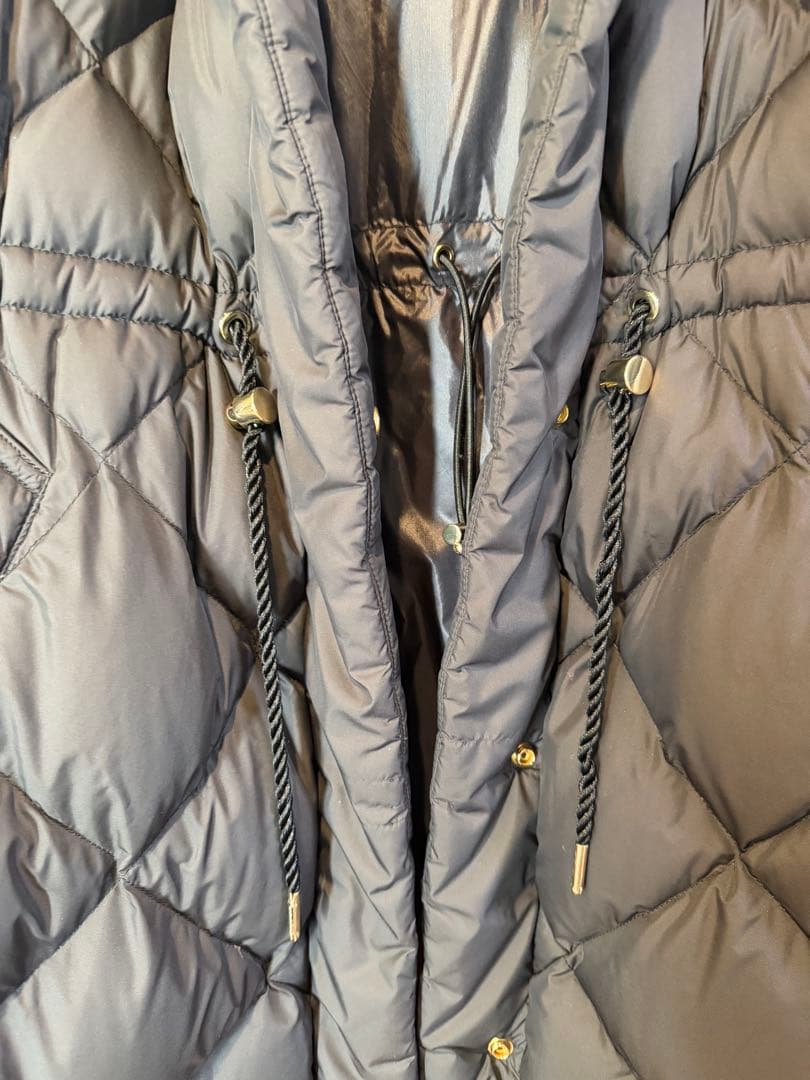 【美品】WoolrichエリスケープダウンポンチョSMブラック