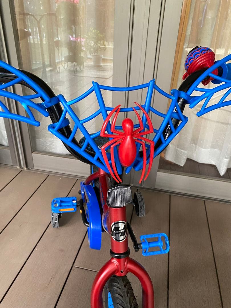 スパイダーマン 12インチ　子供自転車