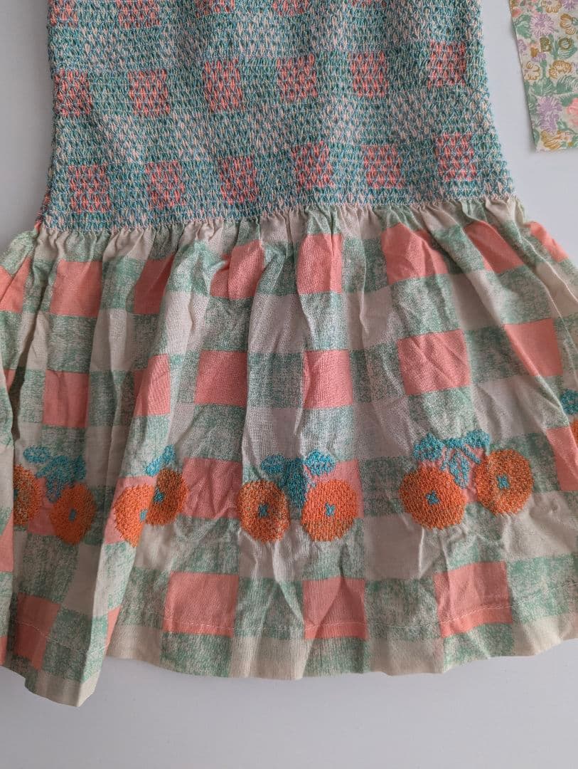 【美品】bonjour diary　ワンピース（クリップ付）