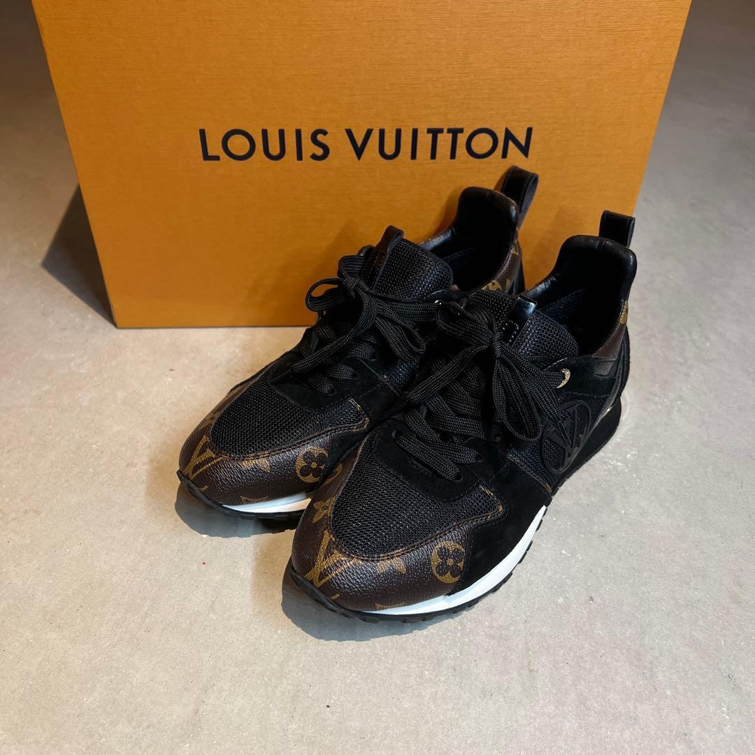 【美品✨】ルイヴィトン モノグラム ランアウェイライン スニーカー 24.5cm