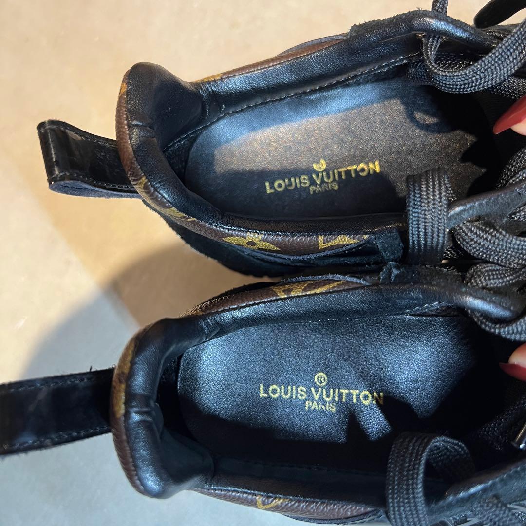 【美品✨】ルイヴィトン モノグラム ランアウェイライン スニーカー 24.5cm