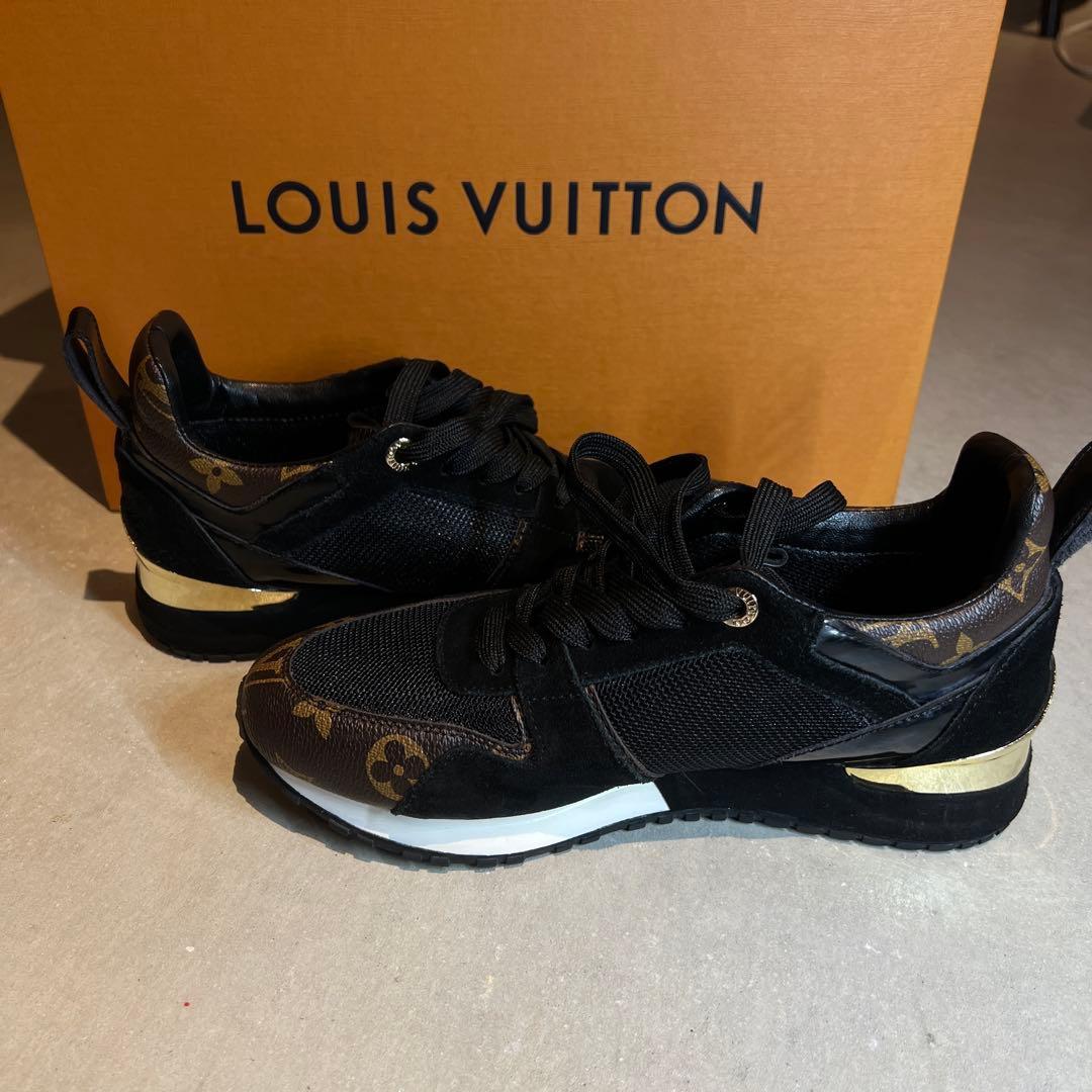 【美品✨】ルイヴィトン モノグラム ランアウェイライン スニーカー 24.5cm