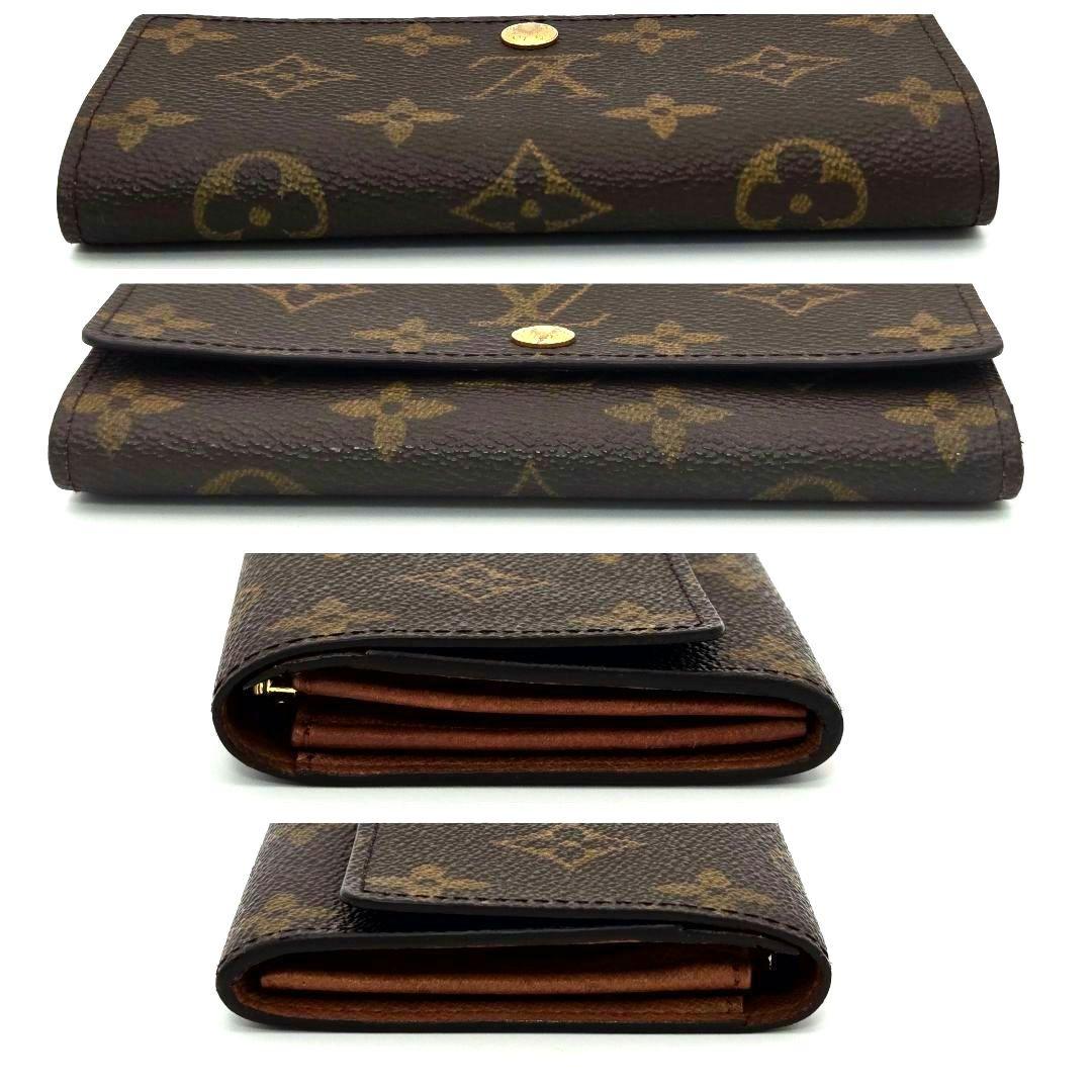 ルイヴィトン ポルトモネジップ モノグラム 二つ折り 財布 小銭入れ カード入れ