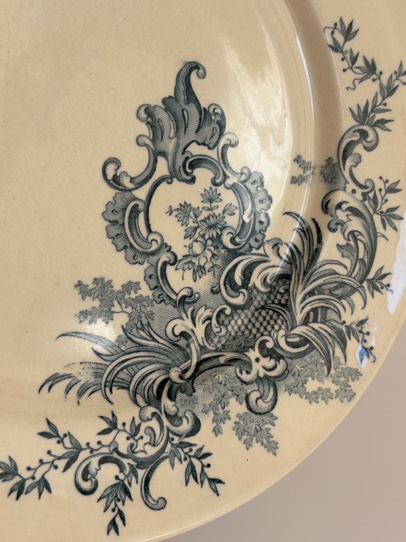 BFK（Boch Freres Keramis）　RÉGENT 　プレート