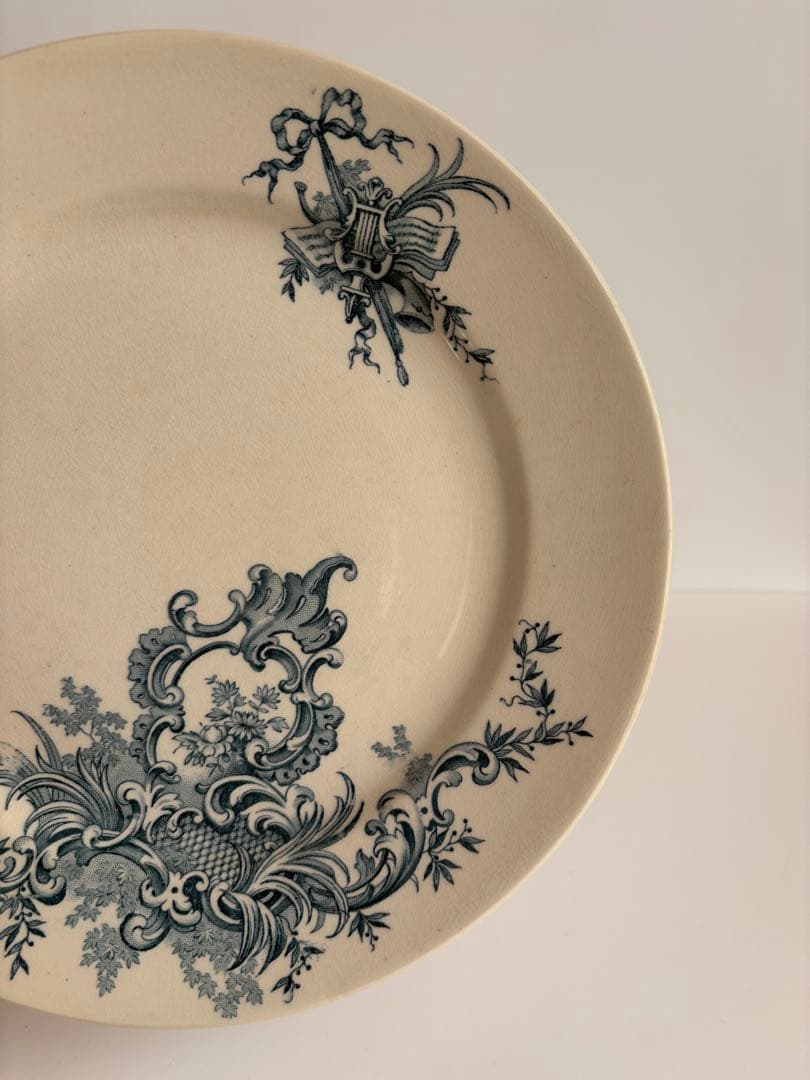 BFK（Boch Freres Keramis）　RÉGENT 　プレート