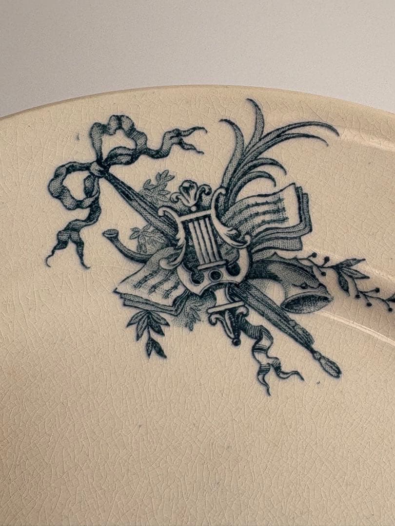 BFK（Boch Freres Keramis）　RÉGENT 　プレート