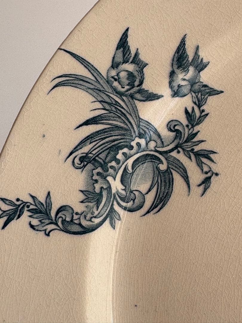 BFK（Boch Freres Keramis）　RÉGENT 　プレート