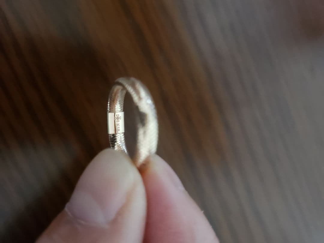 K18ピンクゴールド　フリーリング