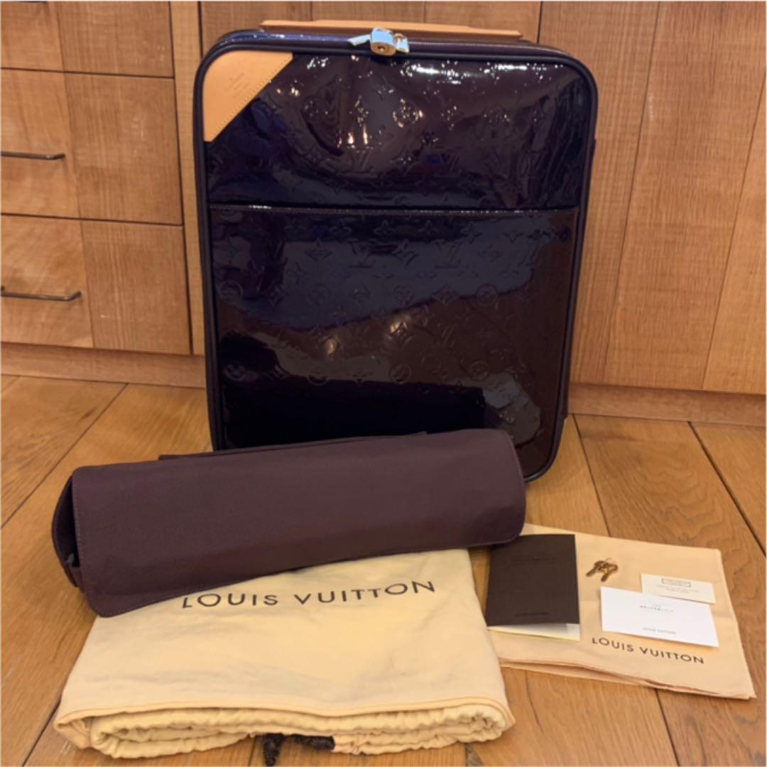 bebesuga様 ルイ ヴィトン ヴェルニ　ペカズ45 キャリー