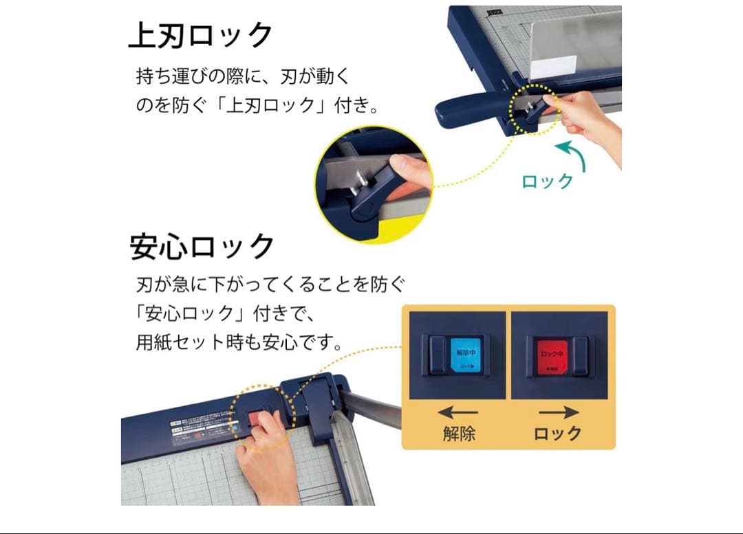 【即日発送】KOKUYO 押し切り式裁断機 DN-G103