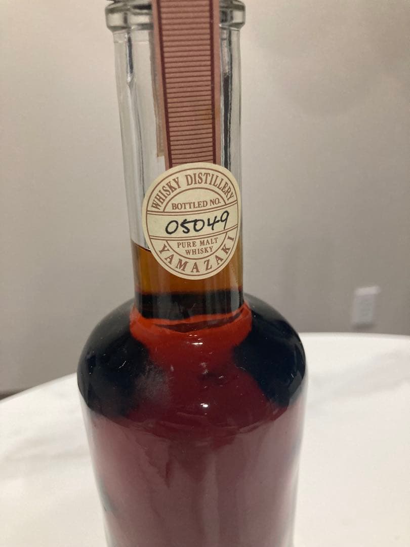 サントリーピュアモルトウイスキー　樽出原酒シェリー樽貯蔵　未開栓500ml56%